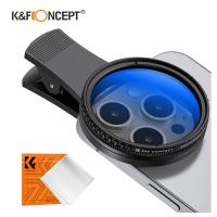 ราคา K&F CONCEPT Clip-On CPL Circular Polarizer Filter 52mm Phone Filter for All Phone & 52mm Camera Lens Compatible,for iPho (26509049559)