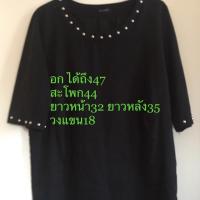 ราคา มินิเดรสสั้นสีดำคนอ้วน (762280231)