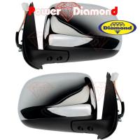 ราคา กระจกมองข้าง โตโยต้า วีโก้ TOYOTA VIGO ปี 2004 - 2010 ปรับไฟฟ้า 5 สาย ชุบโครเมี่ยม กระจกข้าง กระจกมองข้างวีโก้ ตราเพชร (22045823870)