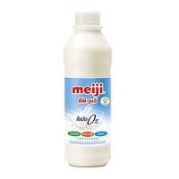 ราคา เมจิ นมสดพาสเจอร์ไรซ์ ขาดมันเนย 830 มล. (13281758190)