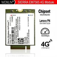 ราคา Sierra ไร้สาย EM7565 LTE-Advanced Pro โมดูล Cat-12 การเชื่อมต่อทั่วโลกพร้อมฤดูใบไม้ร่วง 3G สําหรับ Thinkpad Carbon X1 6th แล็ปท็อป (53902401464)