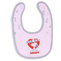 ราคา Enfant (อองฟองต์) ผ้ากันน้ำลาย กระดุมสแนป ลายสนูปี้ ผ้าคอตตอนแท้ 100% สำหรับเด็กอายุ 0-6 เดือน สีชมพู ลิขสิทธิ์แท้ (18384627022)