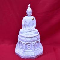 ราคา พระพุทธรูป ศิลปะอินเดีย ปางประทานพร ( ปางแสดงธรรม ) ฐานประดับด้วยพระพุทธรูป 7 ปางประจำวันเกิด หน้าตัก 5 นิ้ว สูง 32 ซม. (53402935982)