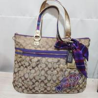 ราคา coach poppy สภาพสวย เนื้อกระเป๋าใหม่มาก (20370903440)