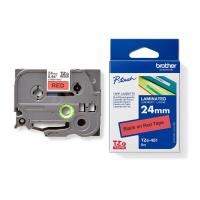 ราคา BROTHER เทปพิมพ์อักษร รุ่น TZE-451 สีดำ พื้นแดง ขนาด 24 มม. x 8 เมตร (18090600314)