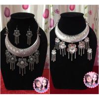 ราคา สร้อยโปงลางพร้อมต่างหู เครื่องประดับชุดไทย (2379518486)