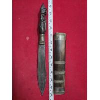 ราคา มีดหมอหลวงพ่อเดิมวัดหนองโพมีโค๊ตมียันต์ ความยาว 13 นิ้วด้ามแกะท้าวเวสสุวรรณ ผ่านพิธีปลุกเสกแล้วของแท้ (43062192989)