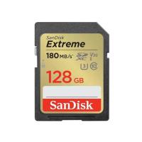 ราคา 128 GB SD CARD (เอสดีการ์ด) SANDISK EXTREME SD UHS-I CARD (SDSDXVA-128G-GNCIN) (23008690672)