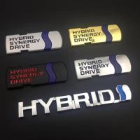 ราคา 3D โลหะสีดํา Chrome HYBRID Synergy ไดรฟ์โลโก้สัญลักษณ์รถ Fender Badge Trunk Decal สําหรับ Toyota Camry Auto สติกเกอร์อุปกรณ์เสริม (40605667333)
