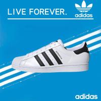 ราคา ของแท้100% adidas originals Superstar ดีไซน์สุดคลาสสิก "Black/White" Sneakers รองเท้าผ้าใบ Unisex (53904089184)