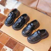 ราคา รองเท้าหนังเด็กชาย สไตล์อังกฤษใหม่ สีดำ เหมาะสำหรับนักเรียนประถม (48901912950)