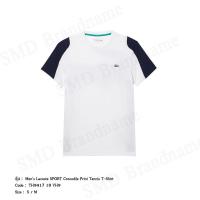 ราคา Lacoste เสื้อยืดคอกลม รุ่น Men's Lacoste SPORT Crocodile Print Tennis T-Shirt Code: TH9417 10 YH9 (24409207980)