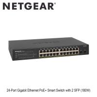 ราคา Netgear GS324TP 24-Port Gigabit Ethernet PoE+ Smart Switch with 2 Dedicated SFP Ports (180W) ประกันศูนย์ไทย (2916935351)