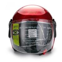 ราคา Helmet หมวกกันน็อค SAFETY เซฟตี้ หมวกกันน็อคเต็มใบ #SM - สีแดง แข็งแรง ทนทาน (15233108001)