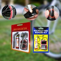 ราคา ชุดปะยาง แผ่นปะ กาว ปะยางจักรยาน แบบพกพา ชุดซ่อมยาง จักรยาน Bicycle Tire Repair Kit พร้อมส่ง (26465399012)