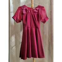 ราคา (เดรสมือสอง) เดรสสีแดง แบรนด์ City Mode สภาพ 100% (16963212534)