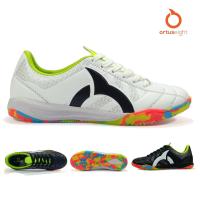 ราคา HIJAU Ortus แปด Jogosala Rampage V2 รองเท้าฟุตซอลสีขาวสีเขียวสีส้ม Crusher กีฬา (56753474920)