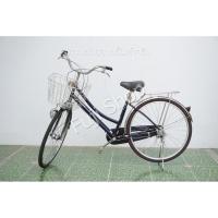 ราคา จักรยานแม่บ้านญี่ปุ่น - ล้อ 26 นิ้ว - มีเกียร์ - สีน้ำเงิน [จักรยานมือสอง] (24383359165)