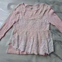 ราคา เสื้อเด็กผู้หญิง แต่งผ้าลูกไม้งานน่ารัก S.9 (25682612900)