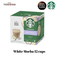 ราคา STARBUCKS BY NESCAFE DOLCE GUSTO MOCHA WHITE สตาร์บัคส์ โดลเช่ กุสโต้ มอคค่า ไวท์ (12แคปซูล) (22976950909)