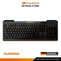 ราคา Cougar AURORA : Gaming Keyboard คีย์อังกฤษเท่านั้น เกมมิ่ง คีย์บอร์ด มีไฟแบ็คไลท์ ประกัน 1 ปี (6649917270)