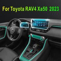 ราคา For Toyota RAV4 XA50 2023 Interior Accessories film transparent TPU Gear Panel Center Console Anti- (40627475860)