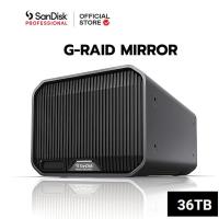 ราคา G-Raid Mirror 36TB Thunderbolt 3 External Hard Drive (SDPHH2H-036T-SBAAD) SanDisk Professional (25969543935)