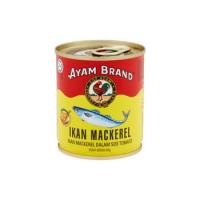 ราคา ✅พร้อมส่ง✅อะยัม ปลากระป๋องแมกเคอเรลในซอสมะเขือเทศ 230 กรัม (18088154952)