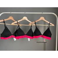 ราคา [พร้อมส่งแท้!!!] Calvin Klein Triangle Embossed Icon Bralette Set (19237035048)