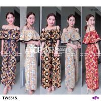 ราคา จั้มสูทขายาว สายเดี่ยวปาดไหล่ ผ้าวูลเวฟใส่สบาย มีซิบหลัง ทรงสวยเข้ารูป ใส่ได้ทุกโอกาส (1826856612)