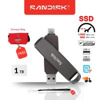 ราคา Dual Drive SSD SanDisk Extreme PRO USB TypeA-TypeC ความจุ 512GB 1TB 2TB ( SDDDE1 ) FlashDrive SSD (40850892524)