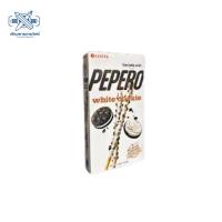 ราคา [พร้อมส่ง] Lotte Pepero White Cookie เปเปโร่ ไวท์คุกกี้ (32g) รสคุกกี้แอนด์ครีม เคลือบเกล็ดคุกกี้ (48702715078)