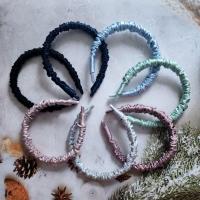 ราคา Brushlovelove ที่คาดผม mulberry silk **แบบหนา** (24309705925)