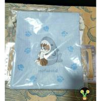ราคา [พร้อมส่ง] New Mofusand Bag โมฟุซังกระเป๋าผ้าปักสีฟ้า เชือกรูด ใส่ของ ลายแมว แมวน่ารัก ใหม่แท้จากญี่ปุ่น (44018802747)