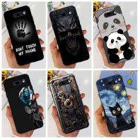 ราคา สําหรับ LG V50S ThinQ 5G LM-V510N เคสโทรศัพท์น่ารักการ์ตูนซิลิโคนสีดํานุ่มสําหรับ LG V50 ThinQ 5G LM-V450 LM-V500 กันชน (24332378366)