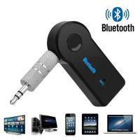 ราคา เสียงสเตอริโอ ถึง เพลงสําหรับ MP3 ลําโพงหูฟังรถแฮนด์ฟรีโทรบลูทูธรับอะแดปเตอร์เครื่องส่งสัญญาณไร้สาย3.5มิลลิเมตรแจ็ค (26787014200)