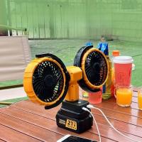 ราคา พัดลมแบตเตอรี่ลิเธียมแบบชาร์จไฟได้หมุนได้ 360 องศากลางแจ้งแบบพกพาพัดลมระบายความร้อนสิ่งประดิษฐ์ตกปล (54102560205)