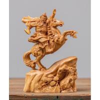 ราคา ไม้แกะสลักองค์กวนอูปางทรงม้า (22670353056)