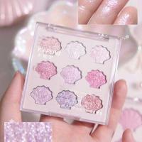 ราคา Capelle Shell Eyeshadow Palette สีสัน People Dream Love Palette Pearlescent Eyeshadow Palette Low Saturation เครื่องสําอาง Beauty Eyeshadow (56403373335)
