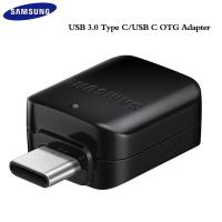 ราคา Original Samsung USB Type-C otg อะแดปเตอร์สําหรับ Samsung Galaxy A70 A50 S8 S9 plus หมายเหตุ 8 A3 A5 2017 สนับสนุนปากกาไดรฟ์ U DISk เมาส์ Gamepad (26400726797)