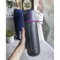 ราคา BRITA​ Filter bottle, Fill&Go ขวดน้ำพร้อมแผ่นกรองในตัว USA​​ พลาสติกน้ำหนักเบา​ ลดคลอรีน​ พร้อมกระเป๋า (8053879832)