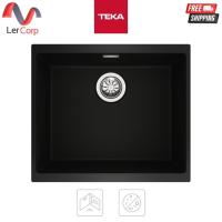 ราคา (TEKA) อ่างล้างจานแกรนิตสังเคราะห์ 1 หลุม ติดตั้งใต้เคาน์เตอร์ท็อป รุ่น KUBE 50.40 TG (44072239837)