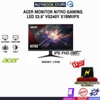 ราคา ACER MONITOR NITRO GAMING LED 23.8" VG240YX1BMIIPX(IPS FHD/200Hz)/ประกัน 3 Years (29819048170)