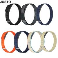 ราคา JUSTO Fitness Tracker Arm Band,ไนลอนBreathable Sport Band Bicep Band,สายรัดเปลี่ยนออกแบบห่วงปรับได้สําหรับAmazfit Helioสายรัด (57003488242)