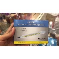 ราคา ปรอทวัดไข้ทางปาก แบบธรรมดา clinical thermometer medium ยกโหล (8949834336)