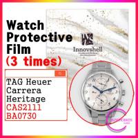 ราคา ฟิล์มกันรอยหน้าจอสําหรับ TAG Heuer Carrera Heritage (3 แผ่น) / CAS2111 BA0730 / ฟิล์มสติ๊กเกอร์ป้องกันรอยขีดข่วนและการปนเปื้อน (54650787711)