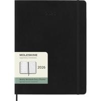 ราคา Moleskine 2026 Weekly Diary นักวางแผน 12 เดือน ไซส์ Xl (19ซม. X 25ซม.) ปกอ่อน สีดํา Dsb12Wn4Y26 (26940616633)