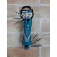 ราคา Total ประแจแอล หัวท๊อกซ์ แบบตลับ 8 ตัวชุด (6271703644)