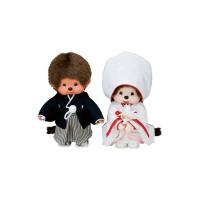 ราคา ส่งตรงจากญี่ปุ่น Monchichi monchhichi ชุดแต่งงาน ตุ๊กตาญี่ปุ่น ความสูงประมาณ 27 ซม. (23481670633)