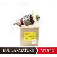 ราคา MESIN BULL Armature Belt Sander เครื่องกระดาษทราย สายพาน Maktec MT940 MT 940 Bull (29932183325)